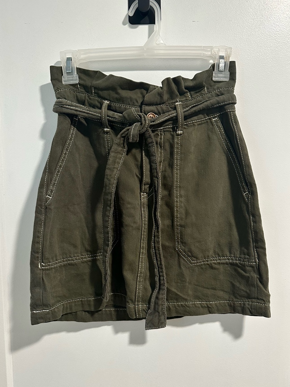 Free People Olive Green skirt